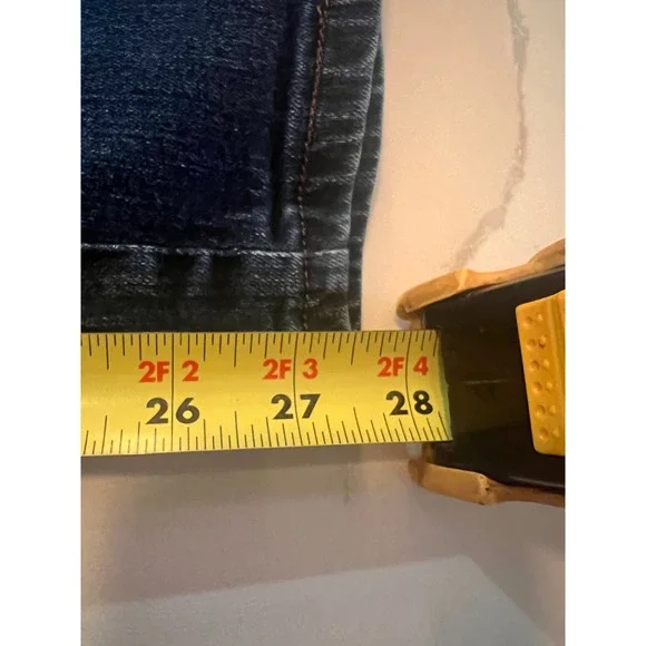 Lee Relaxed‎ Fit 1889 Denim Jeans Dark Wash Women's Size 12 Short - Picture 6 of 6